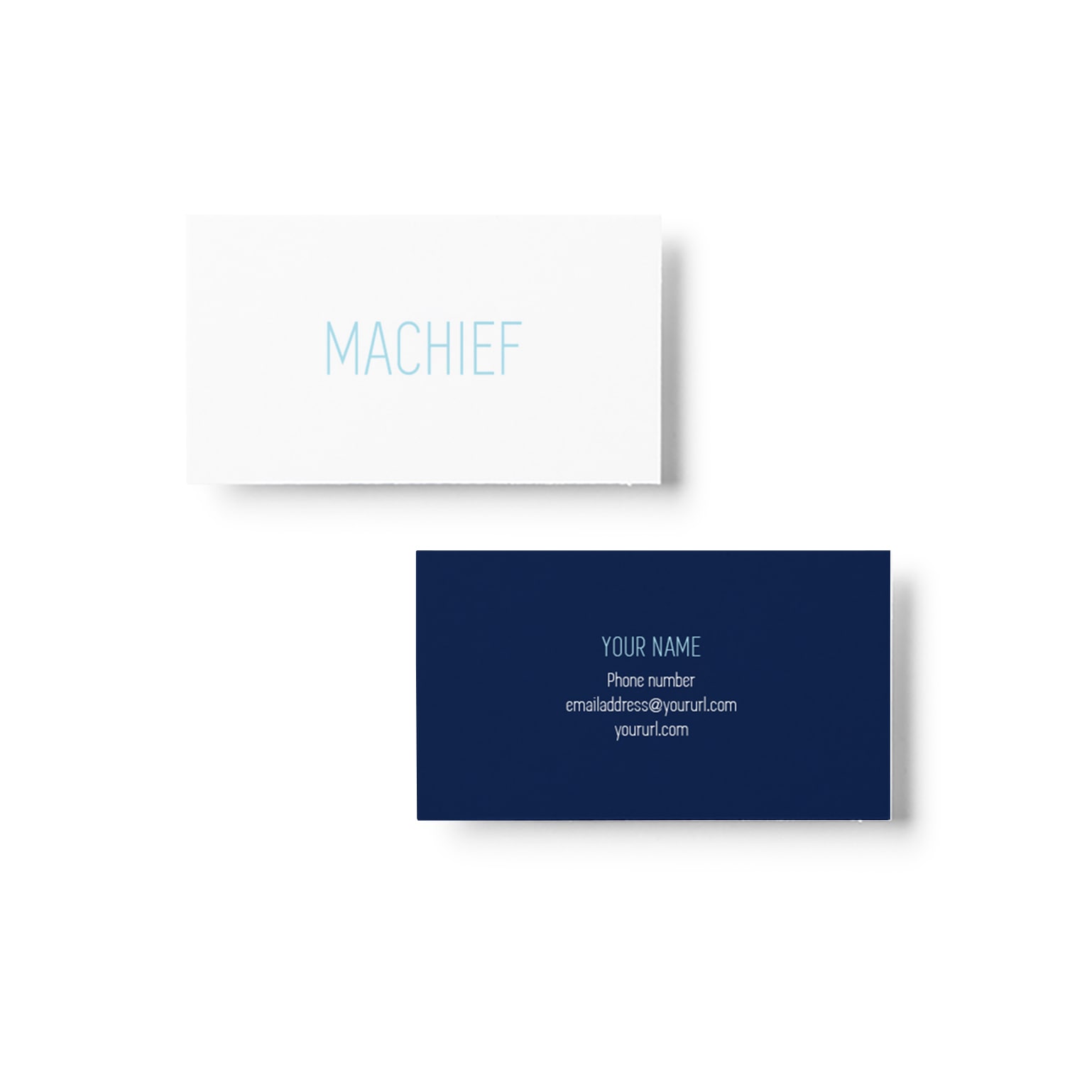 Machief Business Card Design_Copyright Tiny Crowd