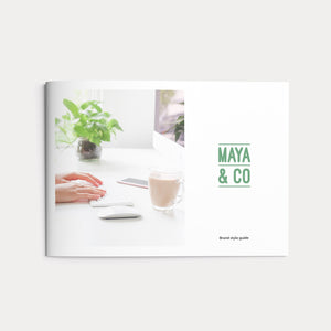 Maya & Co Brand Guidelines_Copyright Tiny Crowd