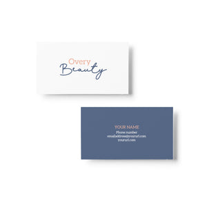 Overy Beauty Business Card Design_Copyright Tiny Crowd