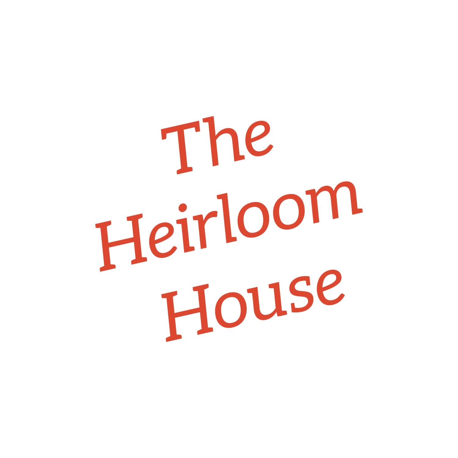 The Heirloom House Logo Design_Copyright Tiny Crowd